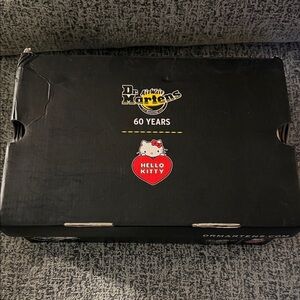 Dr. Martens Black Hello Kitty 60 Years Box